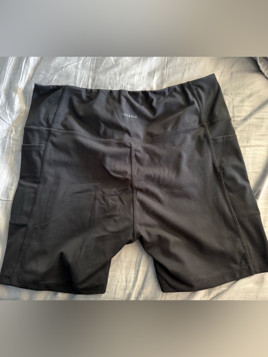 Danskin Pants - Danskin Black High-Waist Workout Bike Shorts